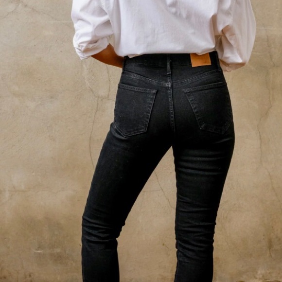 Able Denim - Able Clarissa High Rise Jean, Washed Black, Size 29